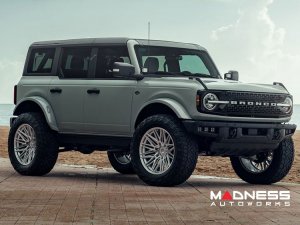 Ford Bronco Custom Wheels - HF6-5 by Vossen - Polished Silver Ford Bronco Custom Wheels - HF6-5 by Vossen - Polished Silver